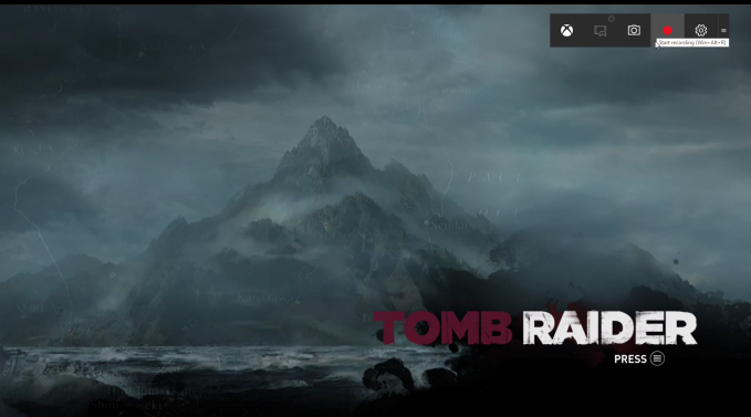 Tomb Raider-Xbox-DVR-Windows 10