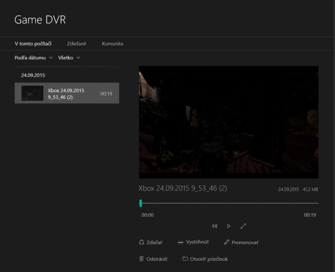Game DVR-editovanie-Windows 10