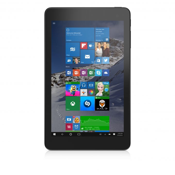 Dell Venue 8 Pro 5000 Series (Model 5855) Windows 8-inch tablet computer, codename Blackwell.