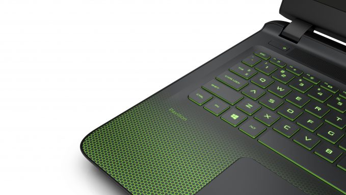 HP Pavilion Gaming Notebook_keyboard detail