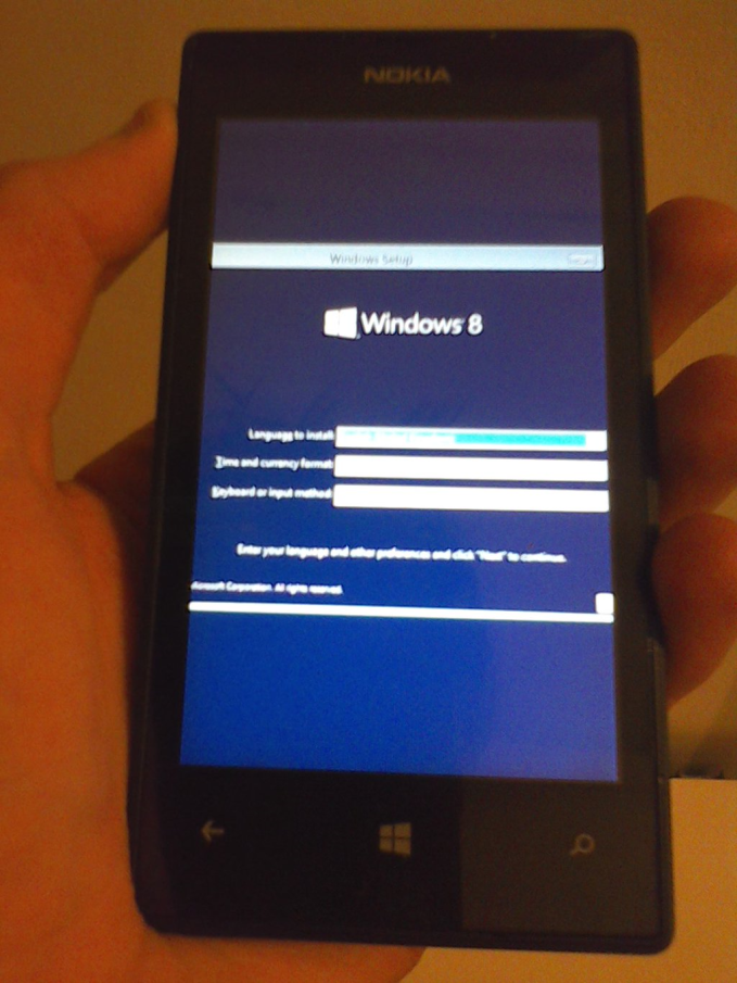 Lumia 520 Win RT