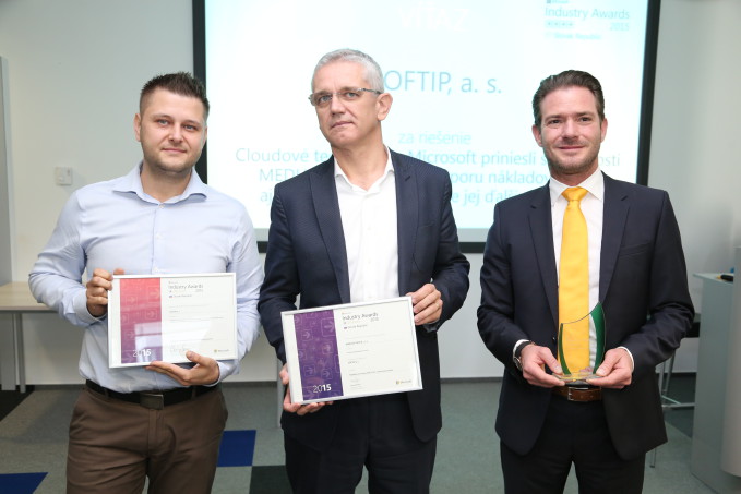 Špeciálne ocenenie generálneho riaditeľa Microsoft Slovakia - SOFTIP a. s.