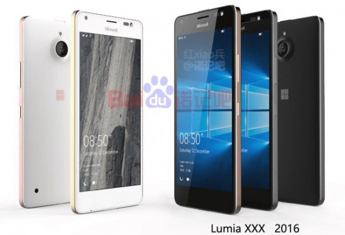 Lumia 850 Baidu