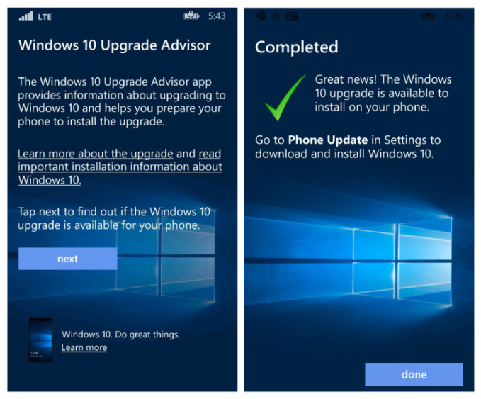 Windows 10 Upgrade Advisor