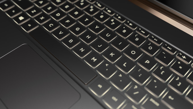 HP Spectre 13.3_keyboard detail