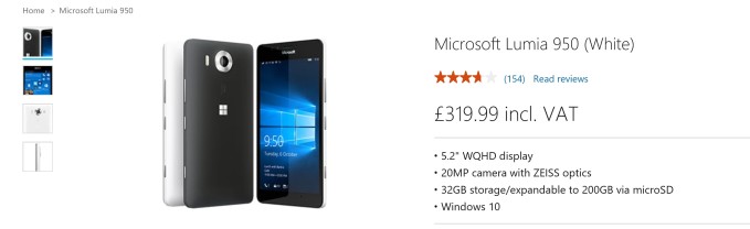 Lumia 950 Store