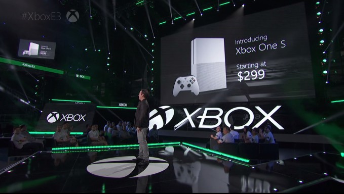 Xbox One S cena