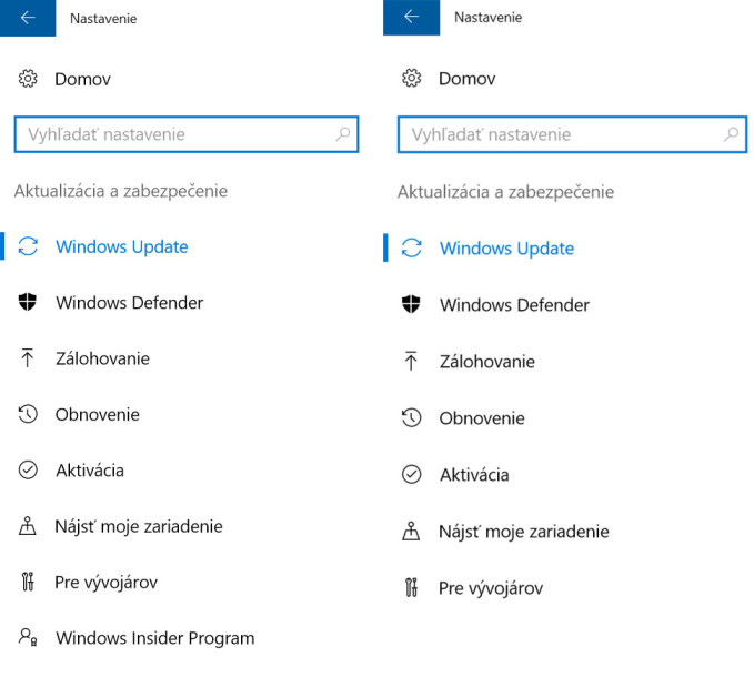 Ako odstrániť ponuku Windows Insider Program z Nastavení