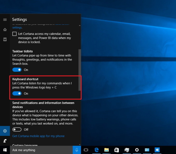 cortana-keyboard-shortcut-windows10