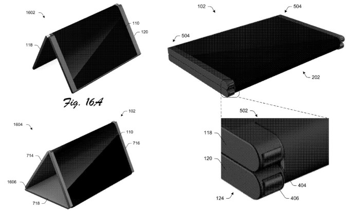 Microsoft phone tablet patent