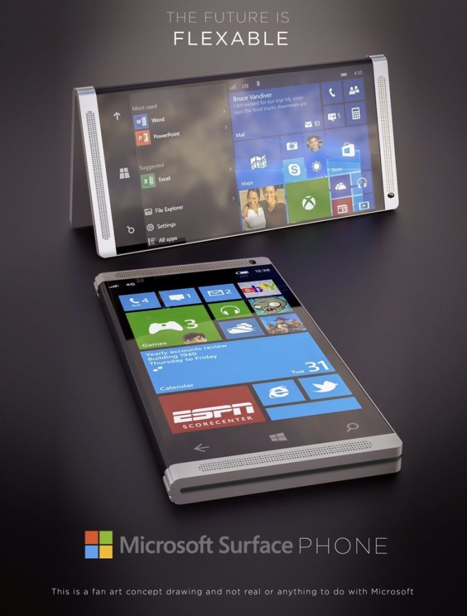 Surface Phone Koncept 2