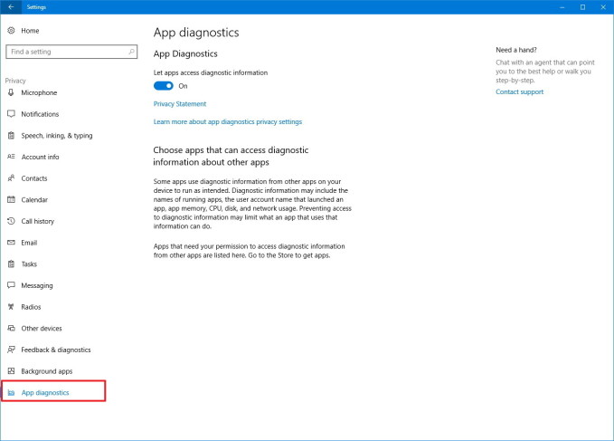 app-diagnostic-windows10