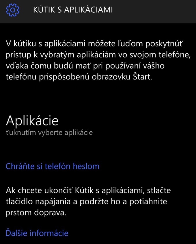 kutik s aplikaciami