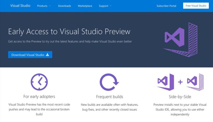 Visual Studio Preview