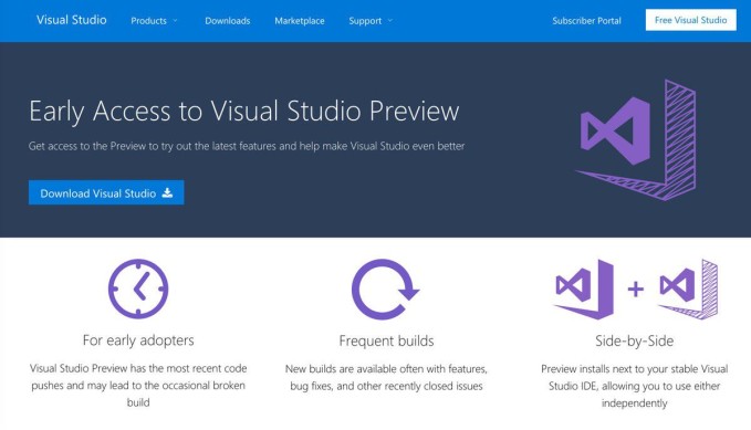Visual Studio Preview