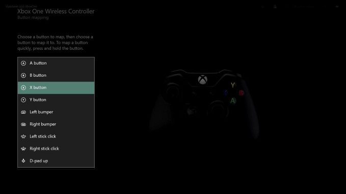 Xbox One ovladac konfiguracia 3