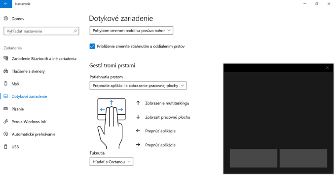 Virtualny touchpad 2