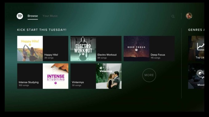 Spotify Xbox One 4