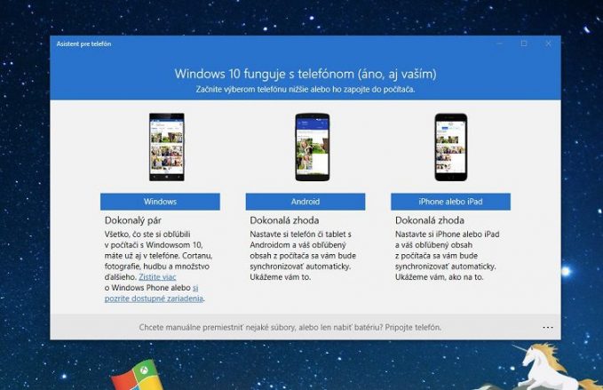 Asistent pre telefón